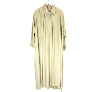 Myrah Penaloza Dress One Size Beige Kundalini Bamboo Gauze Oversize Lagan look